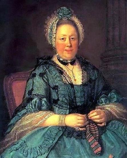 Ivan Argunov Portrait of Countess Tolstaya, nee Lopukhina Norge oil painting art